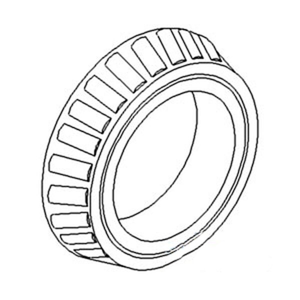 Aftermarket 831888M1 HM903249 513368 Bearing Cone Fits Ford 2000 3000 4000 Tractors 960E4621 - main